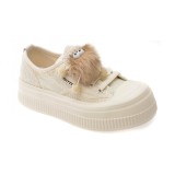 Pantofi sport GRYXX albi, 66127, din material textil