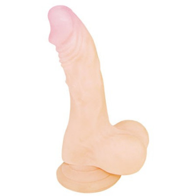 Dildo cu ventuza - 21.6 cm foto