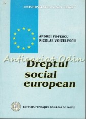 Dreptul Social European - Andrei Popescu, Nicolae Voiculescu foto