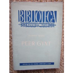 PEER GYNT-HENRIK IBSEN