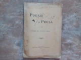 POESIE SI PROSA - CULEGERI DIN CONVORBIRI LITERARE ,1900 (96 pag. )