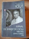 Jurnal de sfarsit de ciclu (1989-1992) - Vintila Horia