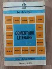 Comentarii literare- Al. Andrei