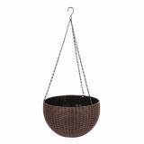 Ghiveci de flori suspendat, maro, 26x16 cm