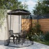Plasa de tantari pentru umbrela 220 ochiuri negru &Phi;300x230 cm