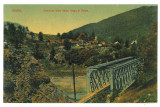 3097 - SINAIA, Prahova, Railway Bridge, Romania - old postcard - unused, Necirculata, Printata