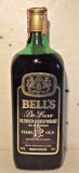 RARE WHISKY BELL&#039;S, 12 YO, CL 75 GR, 43, ANI 60/70 IMP. GHIRLANDA ITALY, Europa, Rosu, Sec