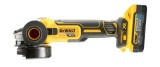 Polizor unghiular pe acumulator de 18V 125 mm, 2x baterie 5,0 Ah POWERSTACK, incarcator