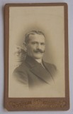 CDV Atelier Romania Visit-Portrait Souvenir - Bărbat cu mustață
