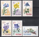 Rom&acirc;nia 1967, LP 649 - Flora carpatina, MNH, Nestampilat