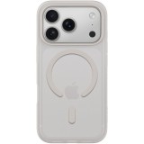 Husa MagSafe pentru Apple iPhone 17 Pro, Belkin, SheerForce Grip, Bej MSA035hqSA
