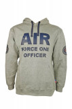 Hanorac cu gluga Air Force The American Collection, Gri, pentru barbati