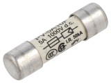 Siguranţă ceramică cilindrică gPV 5A 1kVDC