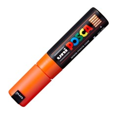 Marker UNI PC-7M Posca 4.5-5.5 mm, portocaliu foto
