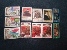 LOT TIMBRE STAMPILATE URSS foto