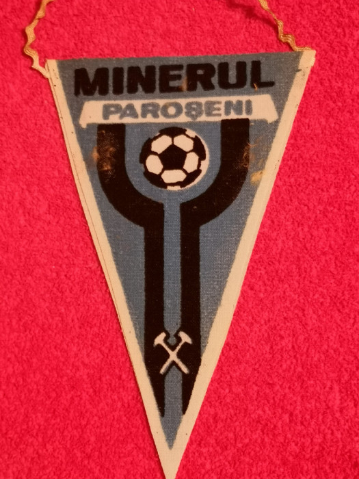 Fanion fotbal - &quot;MINERUL&quot; PAROSENI