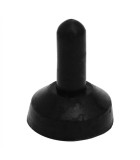 Capison ermetic din siliconic comutatoare cu brat 11.7x15.5 mm negru, Oem