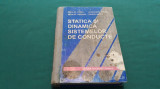 STATICA ȘI DINAMICA SISTEMELOR DE CONDUCTE/ NICOLAE POSEA/ 1996