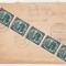 bnk fil Straif de 5 circulat pe scrisoare supratipar 1952 Planul cincinal 5 lei