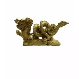 Dragon cu BIla din Rasina Incolacit 15x7 cm - FS509