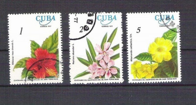 Cuba 1977 Flowers G.014 foto