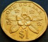 Moneda 1 DOLAR - SINGAPORE, anul 1997 *cod 742, Asia
