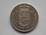 2 1/2 GULDEN 1980 OLANDA -COMEMORATIVA