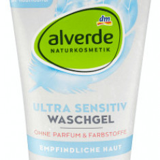 Alverde Naturkosmetik Gel de curățare ultra sensitiv, 150 ml