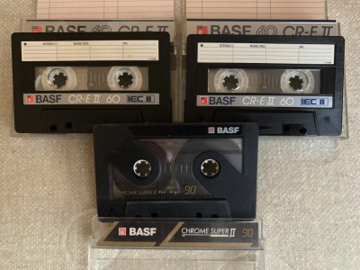 Lot 3 Casete BASF CrO2 - Inregistrate o singura data - 19 foto