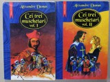 CEI TREI MUSCHETARI de ALEXANDRE DUMAS , VOLUMELE I - II , ilustratii de WALTER REISS , 2007