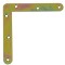 Clema de colt la unghi, 80 x 17 x 1 mm