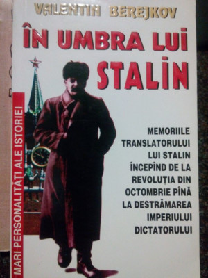 Valentin Berejkov - In umbra lui Stalin (1994) foto