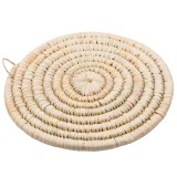 Suport farfurii din fibră naturală de palmier | 30 cm