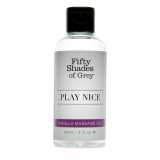 Ulei de masaj - Fifty Shades of Grey Play Nice Vanilla Massage Oil 90 ml