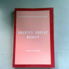 DREPTUL PRIVAT ROMAN - ION M. ANGHEL