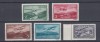 ROMANIA 1931 LP 94 VEDERI POSTA AERIANA SERIE MNH, Nestampilat