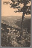 CPIB 23954 - CARTE POSTALA - ROCA SURSA SI VEDERE VALLEE de MUNSTER, FRANTA, CIRCULATA, 1916, STAMPILE