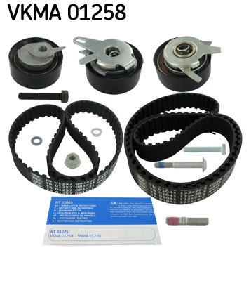SKF VKMA 01258 Set curea de distributie foto