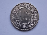 1 FRANC 1968 ELVETIA-XF, Europa