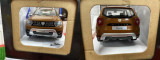 Macheta auto Dacia Duster, 1:18, brown, metalica - Noua! (la cutie)