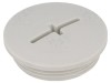 Capac protecție poliamidă gri 10mm M50 IP54