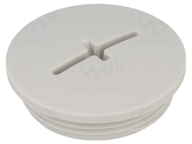 Capac protecție poliamidă gri 10mm M50 IP54
