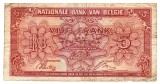 Belgia 5 Francs 1943 P-121 Seria 621265