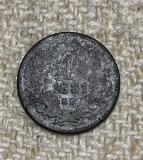 Moneda 1 krajczar 1881 Ungaria