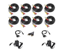 Pachet accesorii pentru instalare Kit supraveghere video cu 8 camere SafetyGuard Surveillance foto