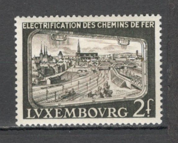 Luxemburg.1956 Electrificarea de cai ferate ML.36