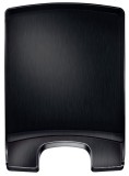 Tavita documente A4 suprapozabila plastic Leitz Style negru satin