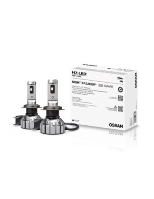 Set 2 Becuri LED H7 Osram Led Smart, +330%, 16W, 12V, Cutie, Omologare Rar foto