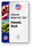 ESIM Internet Hawaii, SUA, valabil 15 zile, trafic Nelimitat, Premium