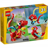 Lego Creator - Dragon rosu (31145) | LEGO